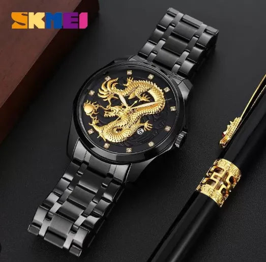 🐉 Reloj SKMEI Dragón – Poder y Elegancia en tu Muñeca