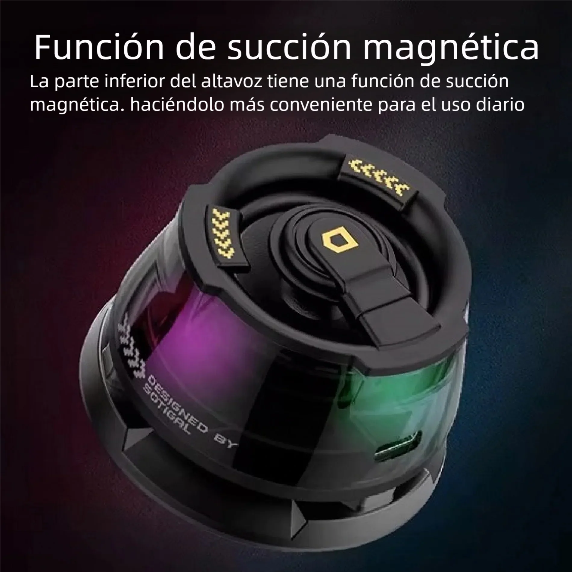 MiniSound® 🔊Mini Parlante Bluetooth Magnético