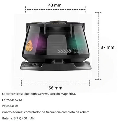 MiniSound® 🔊Mini Parlante Bluetooth Magnético