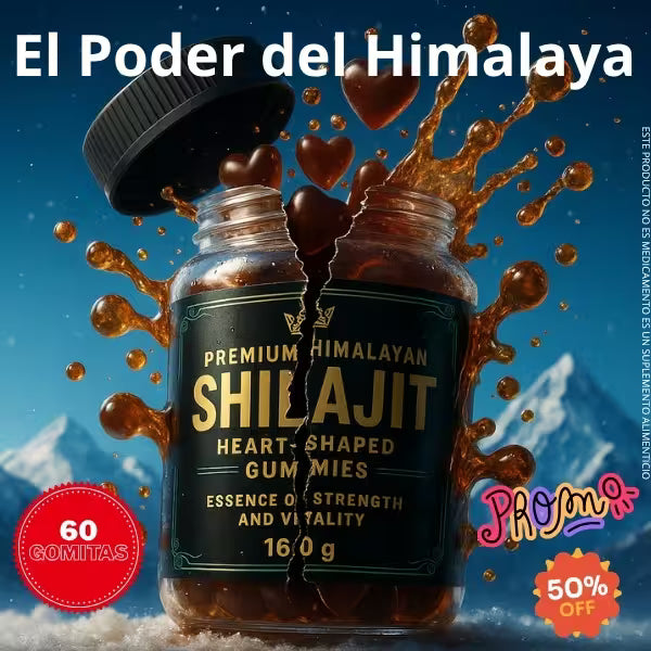 Gummies Shilajit Pro®: Recupera tu Confianza y Potencia Natural🍆+Guía Desata tu Nivel Alfa + Envío Gratis
