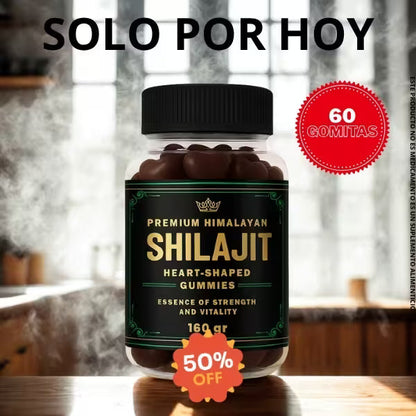 Gummies Shilajit Pro®: Recupera tu Confianza y Potencia Natural🍆+Guía Desata tu Nivel Alfa + Envío Gratis