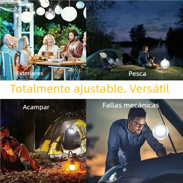 POWERGLOW®  - LÁMPARA SOLAR PLEGABLE
