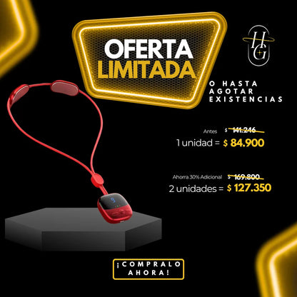 ThermoComfort Pro💆🏻‍Masajeador de Cuello con Micro Pulsos y Calor💆🏻‍