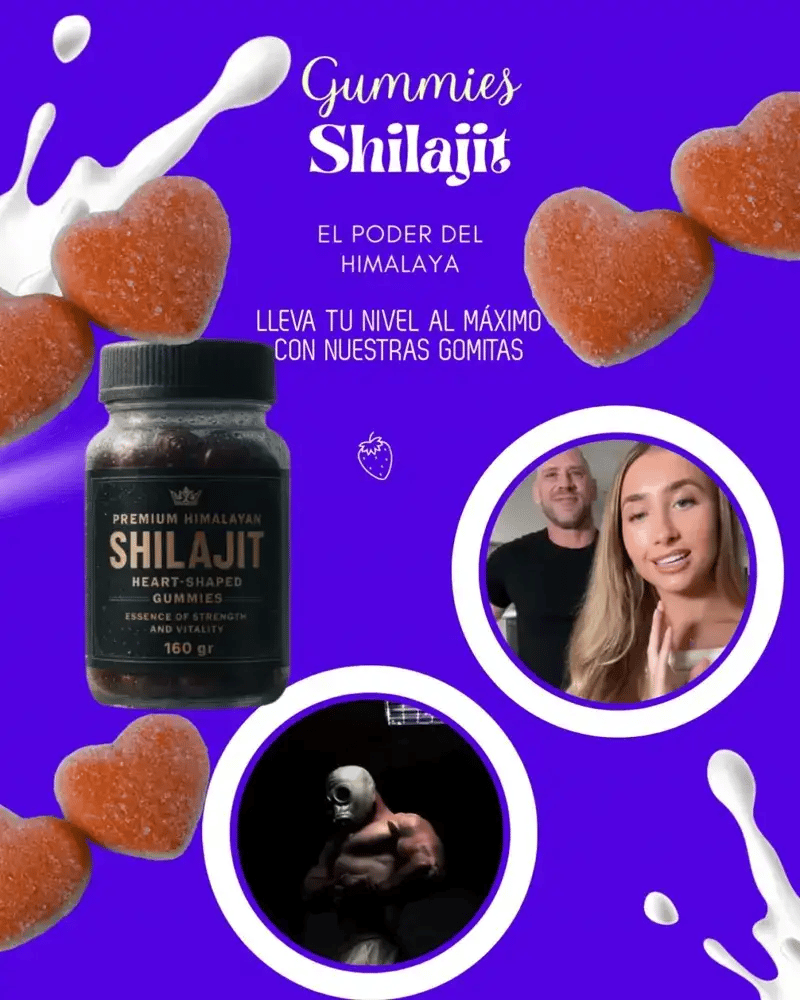 SHILAJIT GOMAS PRO®: Energía y Potencia Natural🍆+Guía Digital + Envío Gratis