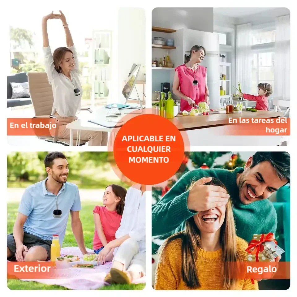 ThermoComfort Pro💆🏻‍Masajeador de Cuello con Micro Pulsos y Calor💆🏻‍