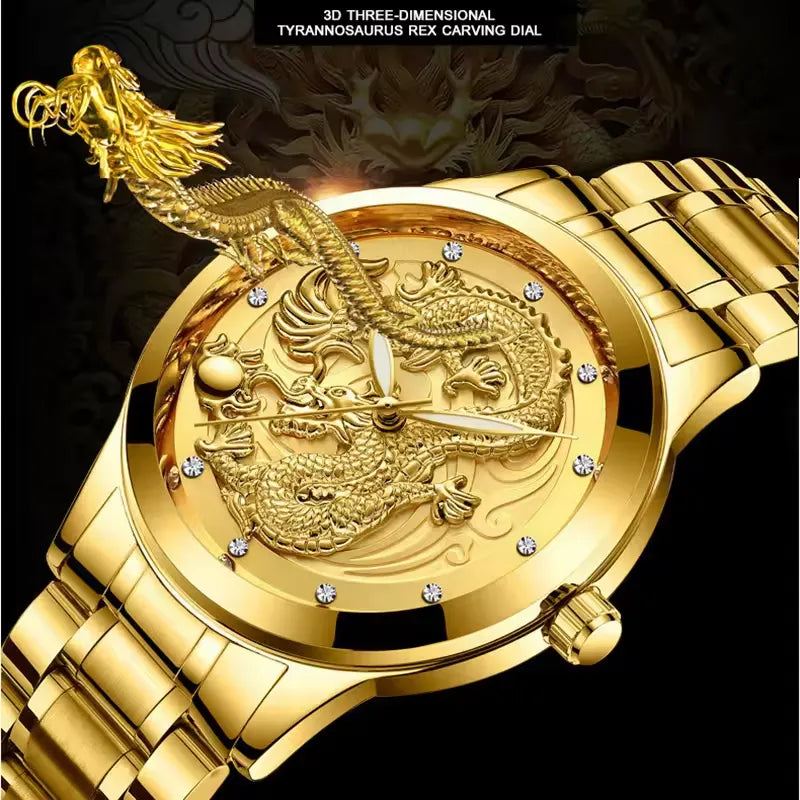 🐉 Reloj SKMEI® Dragón – Poder y Elegancia en tu Muñeca