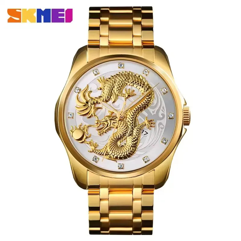 🐉 Reloj SKMEI® Dragón – Poder y Elegancia en tu Muñeca