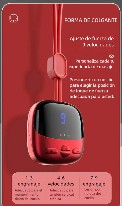 ThermoComfort Pro💆🏻‍Masajeador de Cuello con Micro Pulsos y Calor💆🏻‍