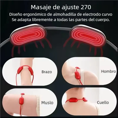 ThermoComfort Pro💆🏻‍Masajeador de Cuello con Micro Pulsos y Calor💆🏻‍