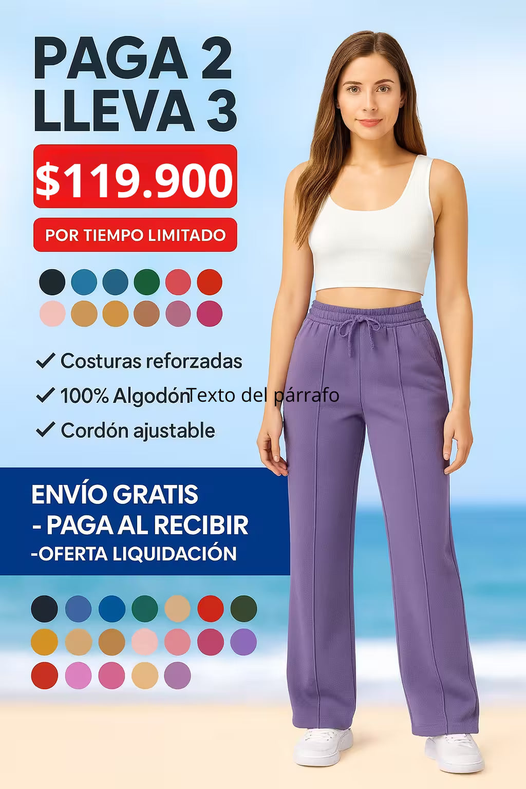 URBAN FIT® / SUDADERA BOTA RECTA💫 + ENVÍO GRATIS🚚