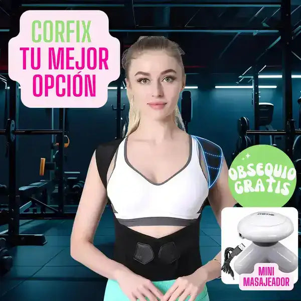 🏋️COREFIX: Cintura Definida y Mejoría de Espalda🎁Mini Masajeador GRATIS + Guía Digital