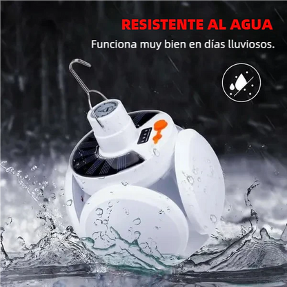 POWERGLOW®  - LÁMPARA SOLAR PLEGABLE