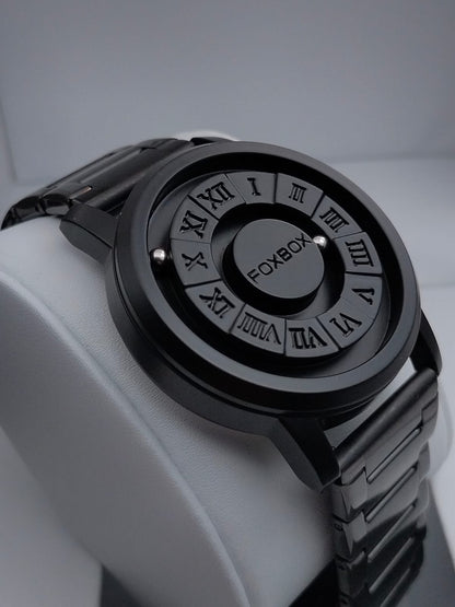 FOXBOX Original- RELOJ MAGNÉTICO - PULSO DE ACERO INOXIDABLE