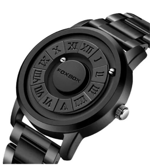 FOXBOX Original- RELOJ MAGNÉTICO - PULSO DE ACERO INOXIDABLE