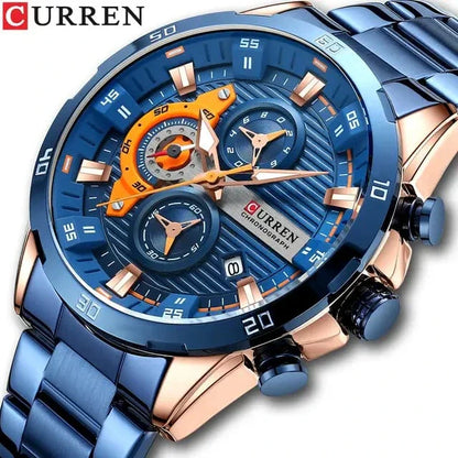 RELOJ CURREN CRONOS® -Original + RELOJ ⌚y 🚚ENVÍO GRATIS